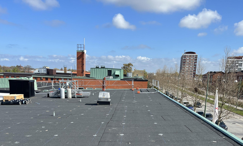 Installering av solpaneler